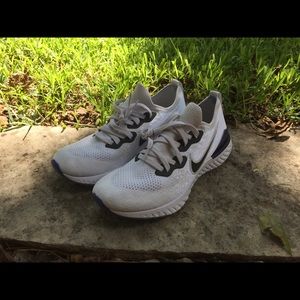 Nike Epic React Flyknit 2 Vast Gray Court Purple